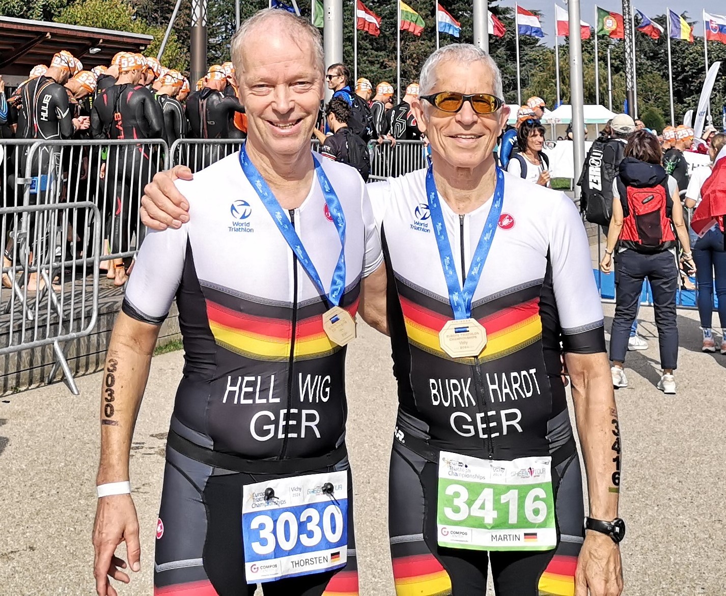Triathlon Europameisterschaft, Vichy am 21.09.2024